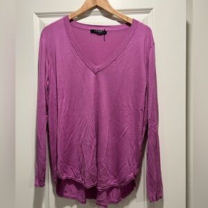 Lauren by Ralph Lauren Lavender Lightweight Sweater